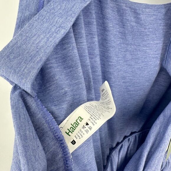 Halara jumpsuit womens large u neck pocket harem active casual workout nwt - Picture 8 of 11